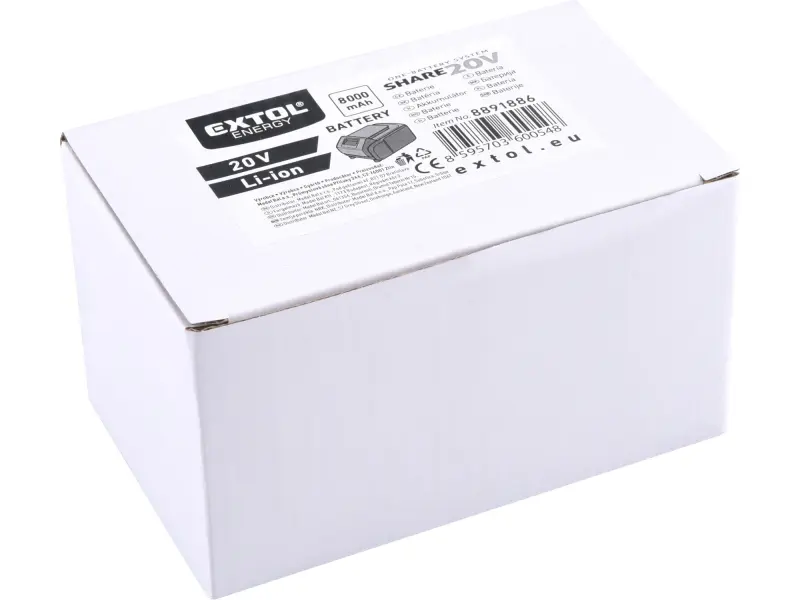baterie akumulátorová SHARE20V, 8Ah
