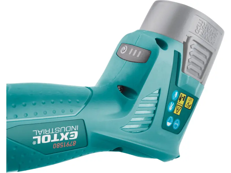 nůžky zahradnické aku, 16V Li-ion, bez baterie a nabíječky