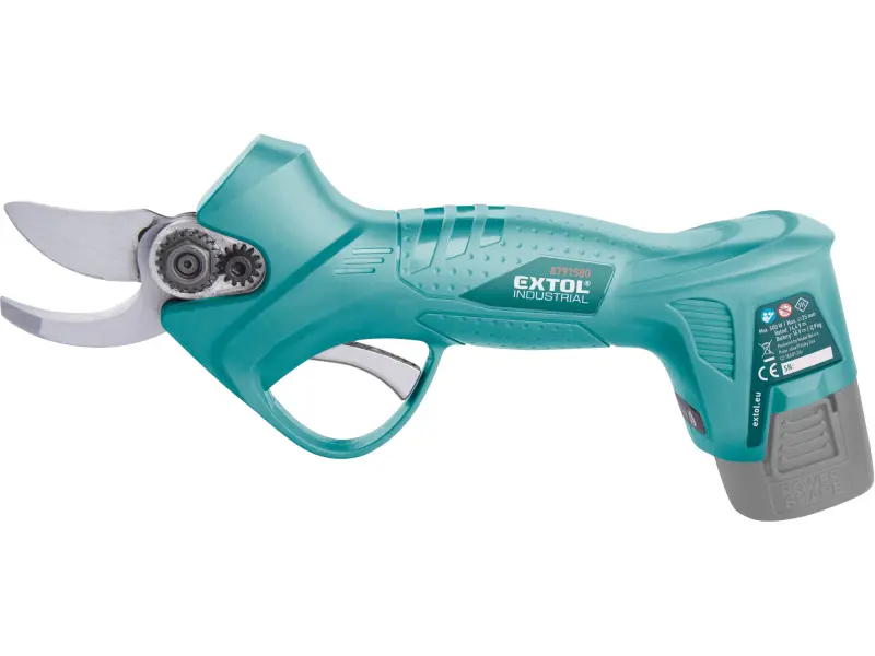 nůžky zahradnické aku, 16V Li-ion, bez baterie a nabíječky