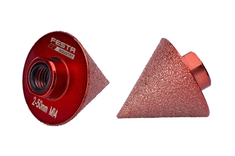 Korunka diamantová brusná FESTA kužel 2-50mm M14