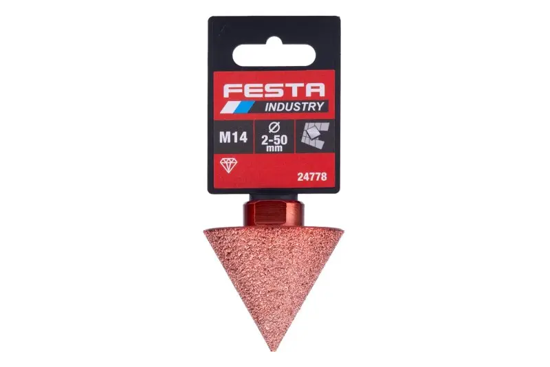 Korunka diamantová brusná FESTA kužel 2-50mm M14