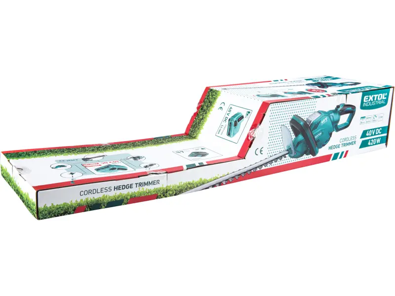 40V Hedge Trimmer, no battery and charger