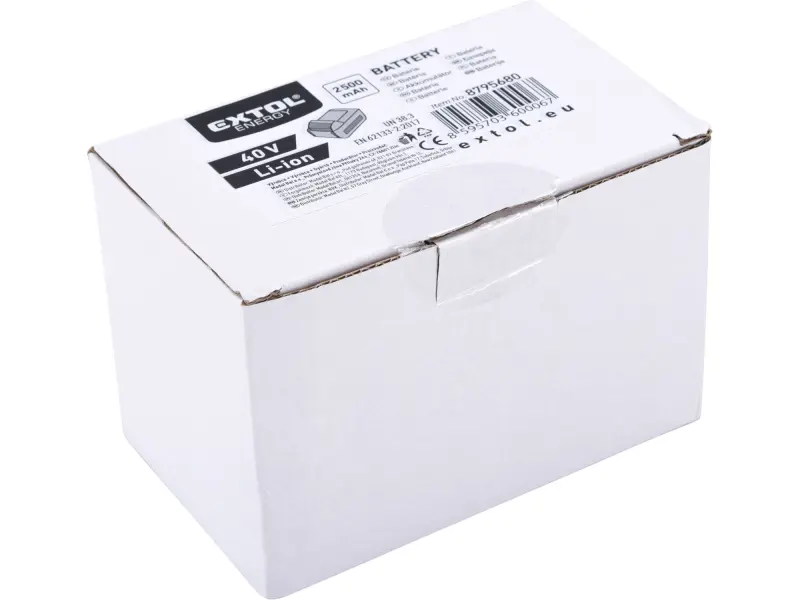 baterie akumulátorová 40V, 2500mAh EXTOL INDUSTRIAL