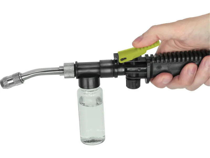 rozprašovač tlakový na hadici - s nádobkou, celková délka 31/50cm