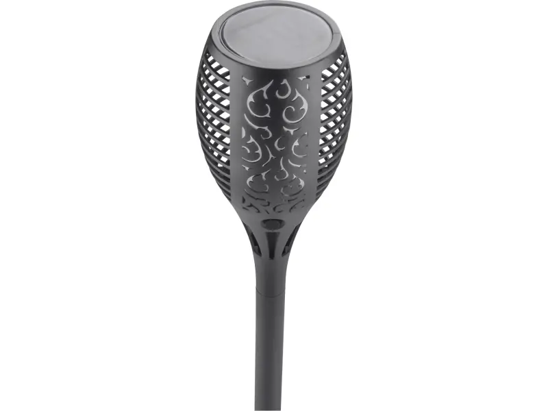 pochodeň LED s plamenem, 57cm, solární nabíjení, 33 LED