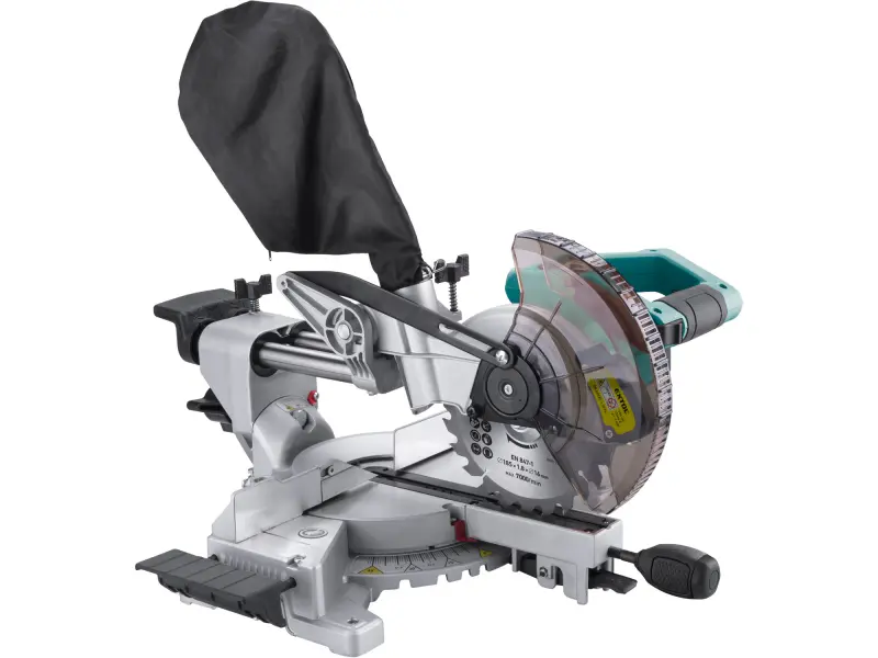 pila pokosová 185mm aku s laserem SHARE20V, BRUSHLESS, 20V Li-ion, bez baterie a nabíječky