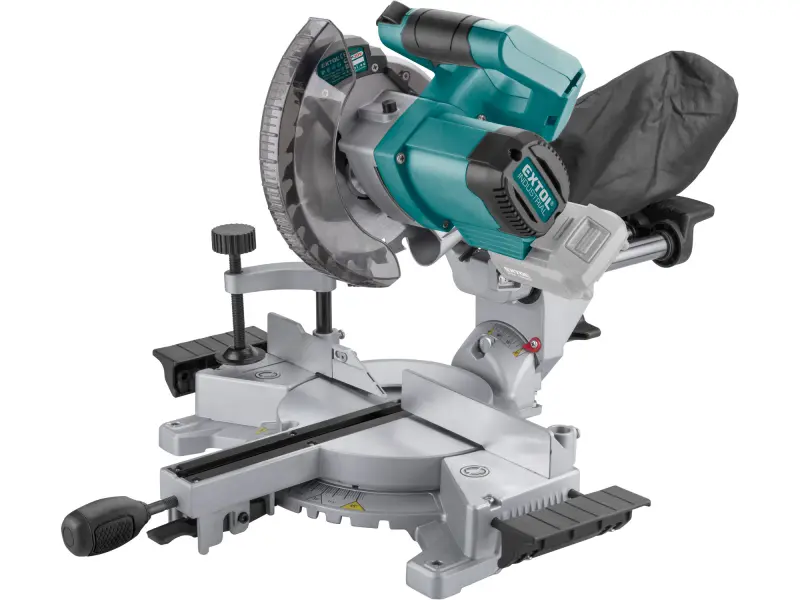 pila pokosová 185mm aku s laserem SHARE20V, BRUSHLESS, 20V Li-ion, bez baterie a nabíječky