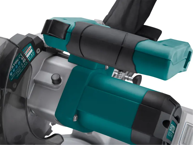 pila pokosová 185mm aku s laserem SHARE20V, BRUSHLESS, 20V Li-ion, bez baterie a nabíječky