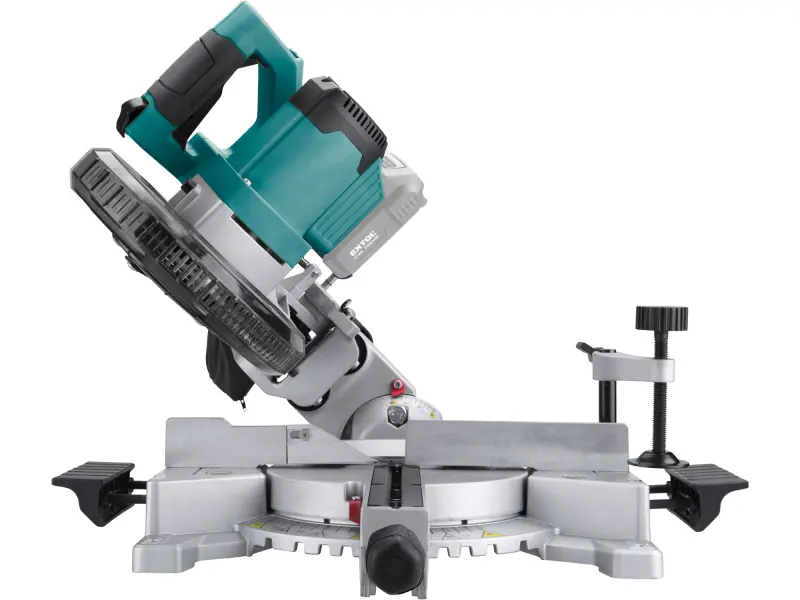 pila pokosová 185mm aku s laserem SHARE20V, BRUSHLESS, 20V Li-ion, bez baterie a nabíječky