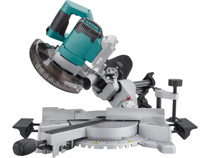 pila pokosová 185mm aku s laserem SHARE20V, BRUSHLESS, 20V Li-ion, bez baterie a nabíječky