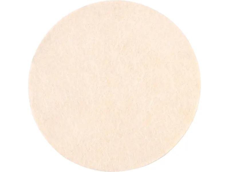 výsek leštící filcový/plstěný, suchý zip, O 115x7mm