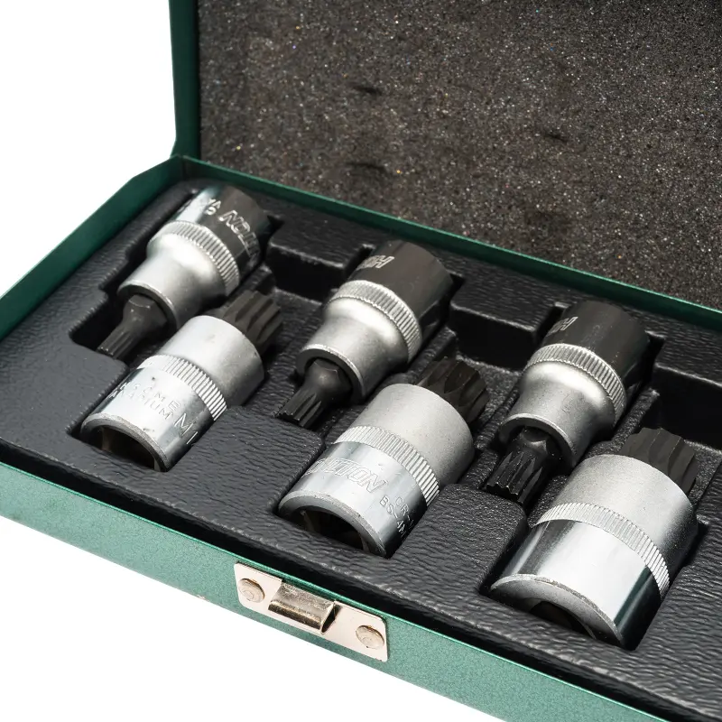 Sada hlavic 1/2” XZN M6-M18 7 dílů