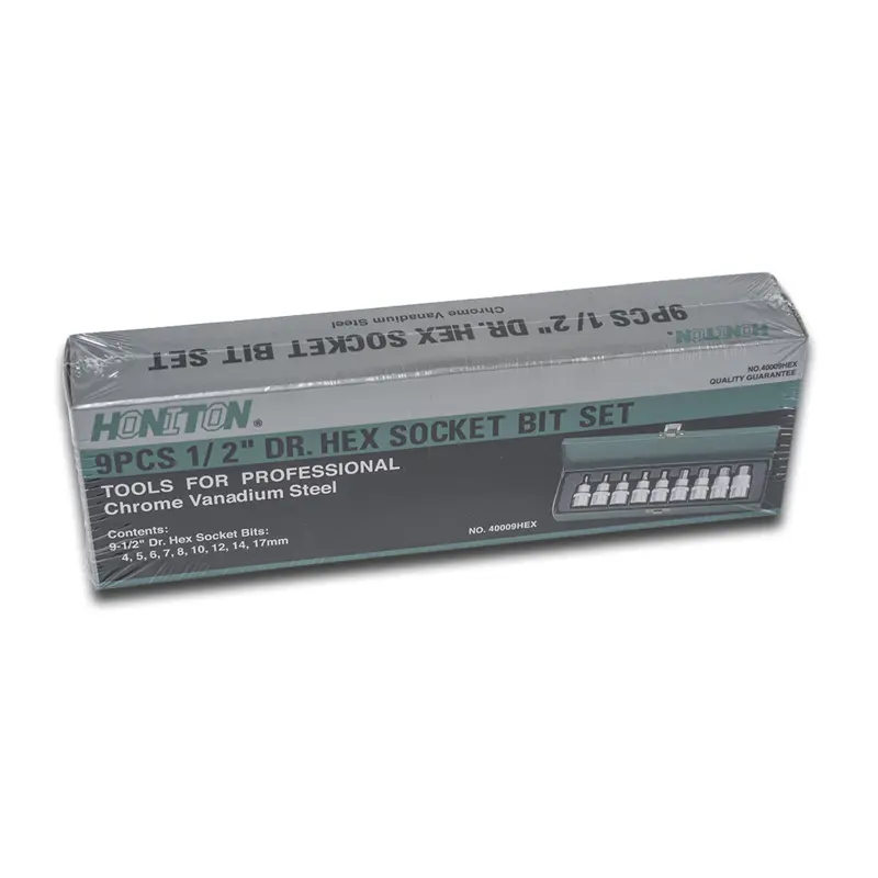 Sada hlavic IMBUS 1/2” 9 dílů