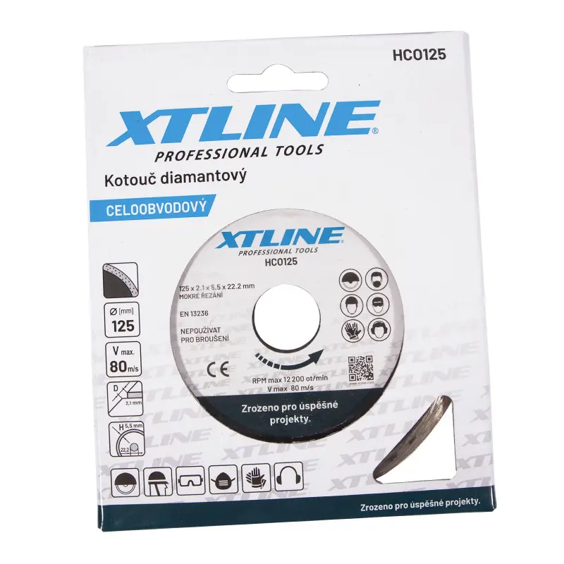 Kotouč diamantový plný | 115x2x22,2 mm