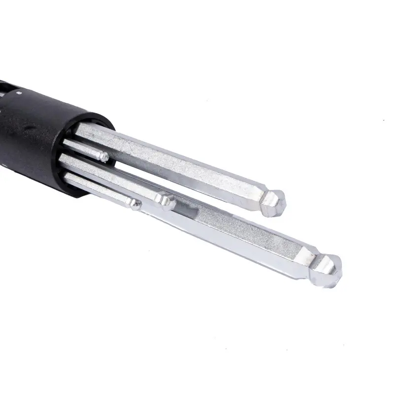 Sada prodloužených IMBUS klíčů s kuličkou 2-10 mm 8 dílů