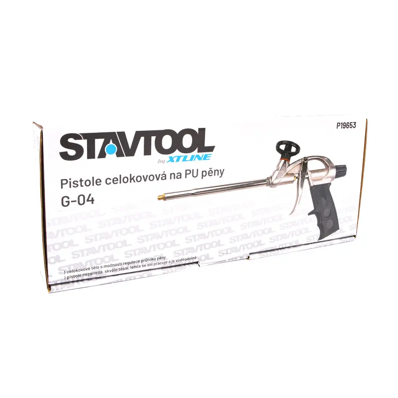 Pistole celokovová na PU pěny (G-04)