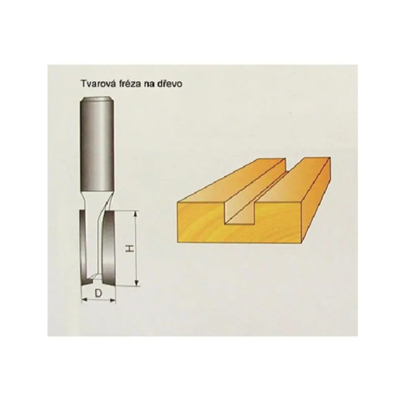 Tvarové frézy do dřeva | 6x58x8 mm