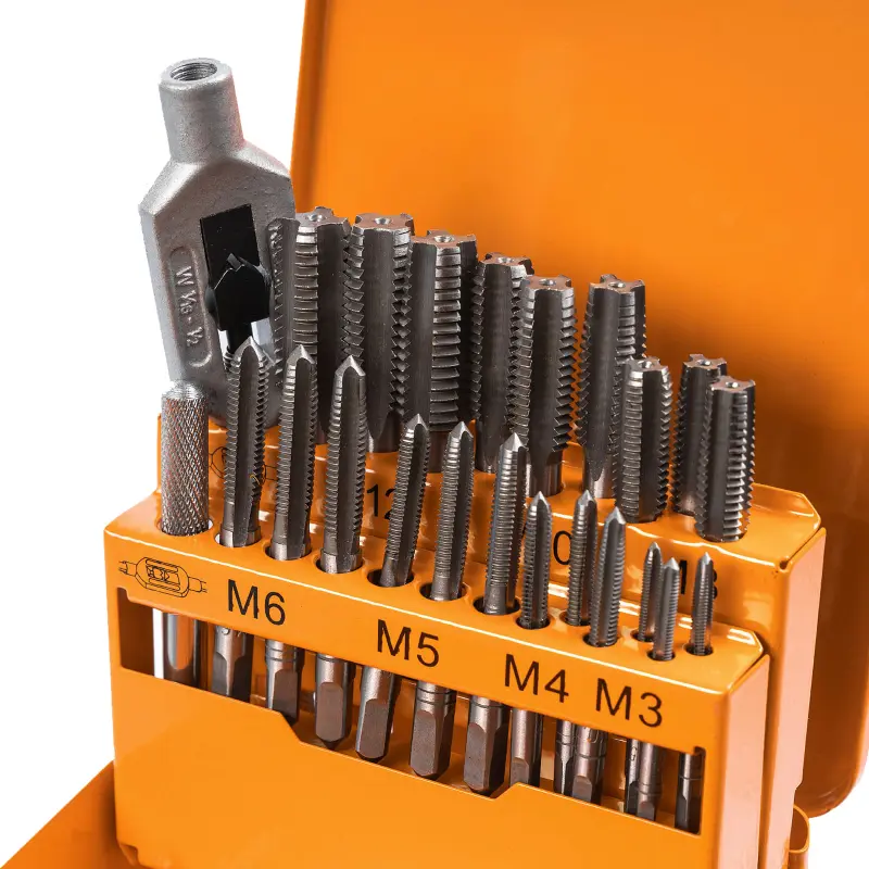 Sada závitníků M3-M12 Si-Cr 22 dílů