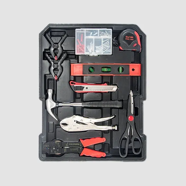 Sada nářadí v pojízdném boxu 370x210x520 mm | 188 dílů