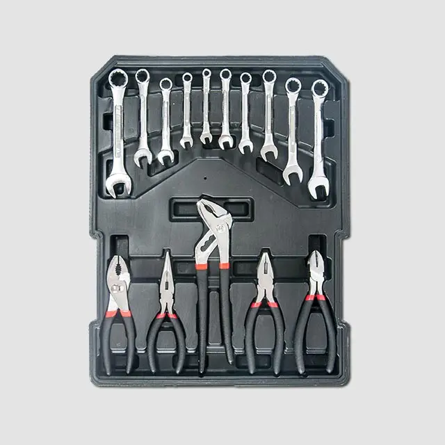 Sada nářadí v pojízdném boxu 370x210x520 mm | 188 dílů