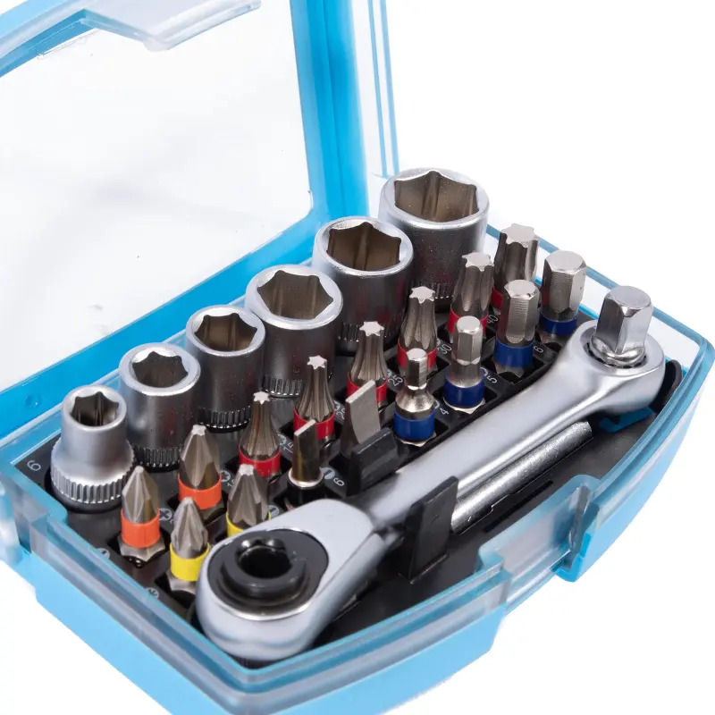 Sada bitů s ráčnou S2 25 dílů