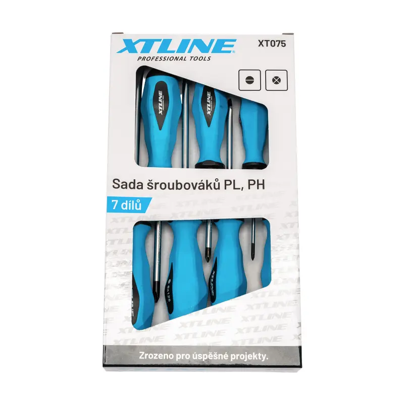 Sada šroubováků PL,PH 7 dílů (XT075)