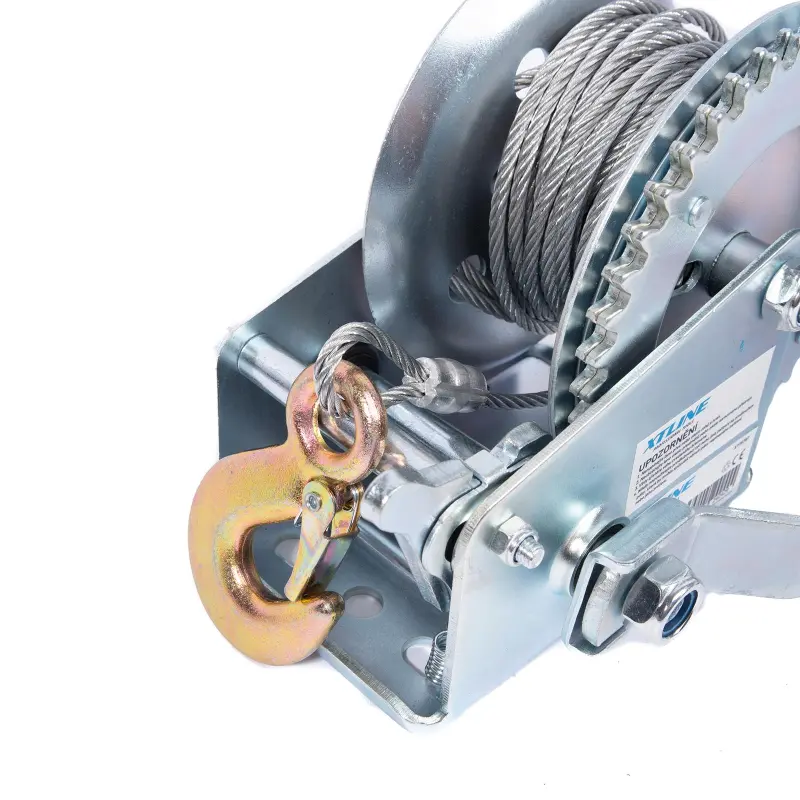 Ruční naviják | 1100 kg / lano 10m