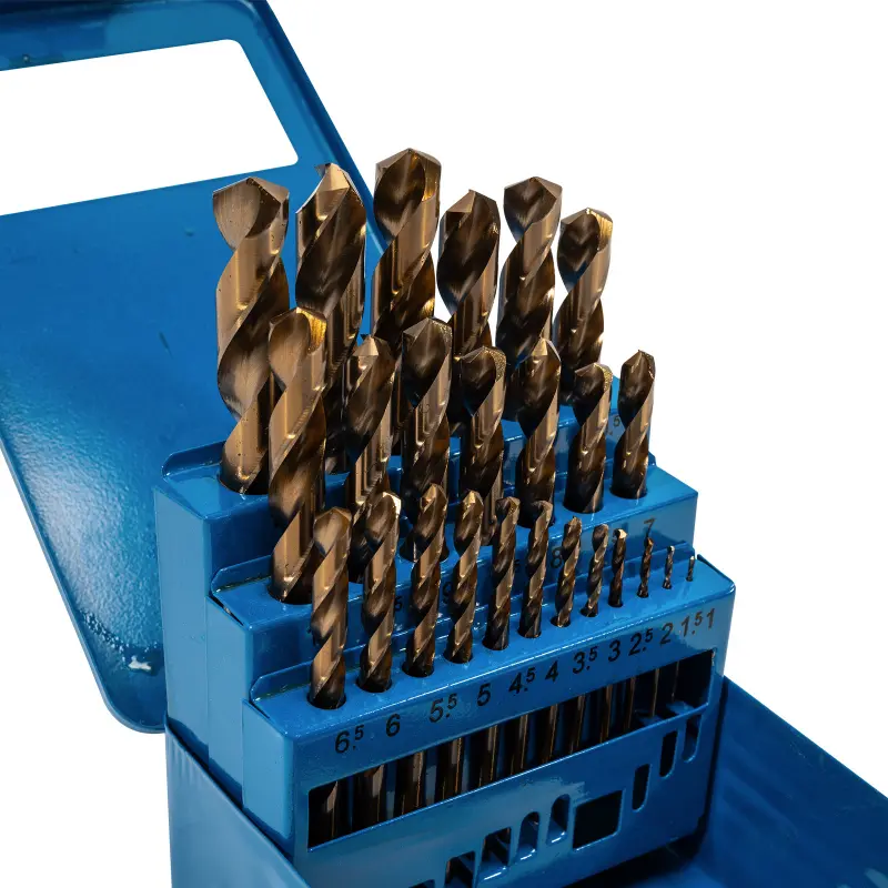 Sada vrtáků do kovu cobalt | 1-13 mm 25 dílů