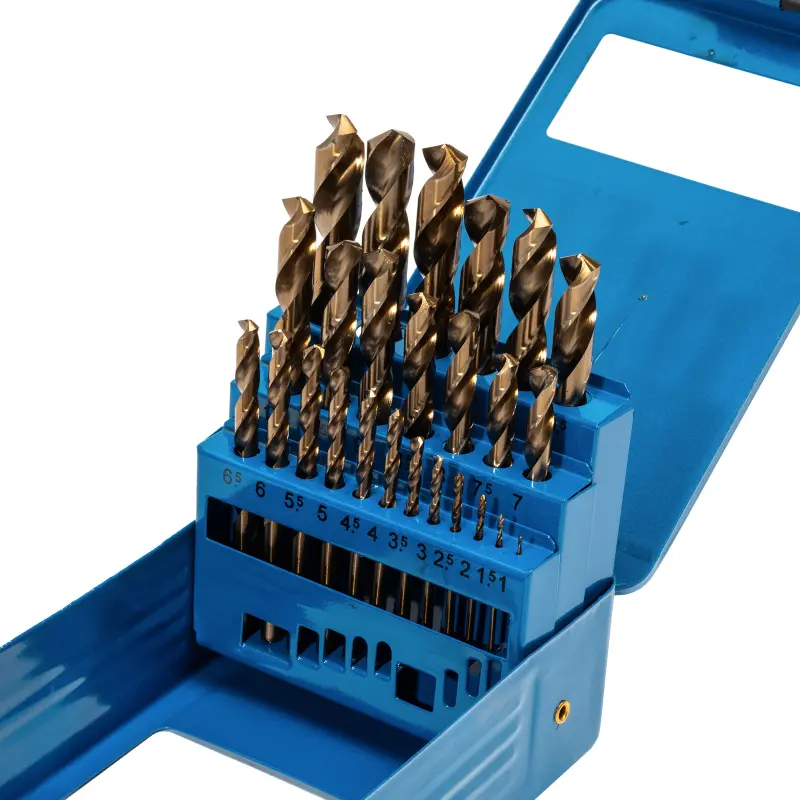Sada vrtáků do kovu cobalt | 1-13 mm 25 dílů