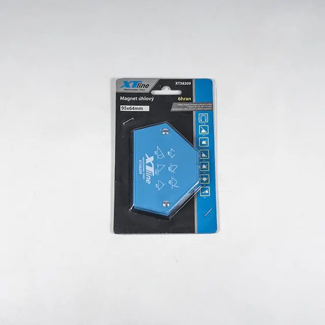 Magnet úhlový šestihranný | 12 kg / 95x64 mm