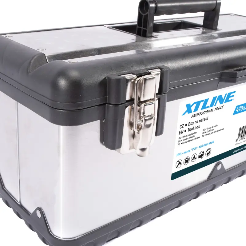 Box na nářadí nerezový | 470x205x210 mm