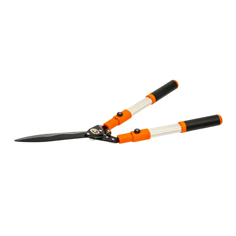 Nůžky na živý plot, vlnité ostří, teleskopické 640-870 mm