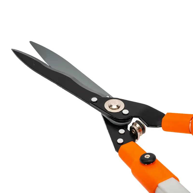 Nůžky na živý plot, vlnité ostří, teleskopické 640-870 mm