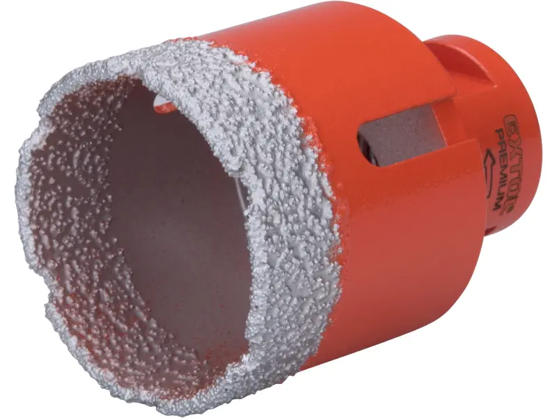 korunka vykružovací diamantová, O 45mm, závit M14