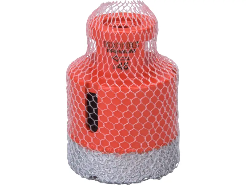 korunka vykružovací diamantová, O 45mm, závit M14