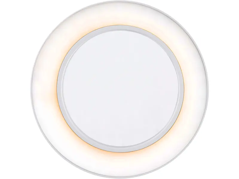 lampa stolní s lupou, USB napájení, bílá, 2400lm, 3 barvy světla, 5x zvětšení