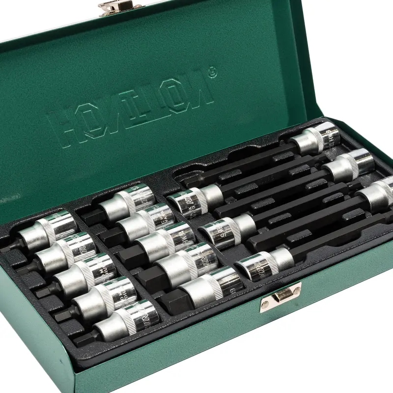 Sada hlavic IMBUS 1/2” 16 dílů