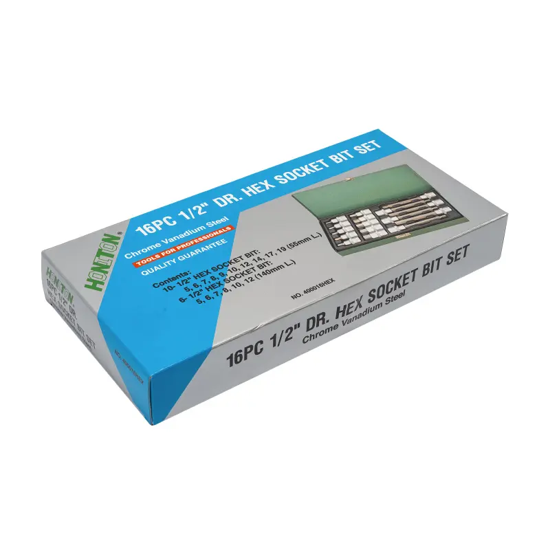 Sada hlavic IMBUS 1/2” 16 dílů