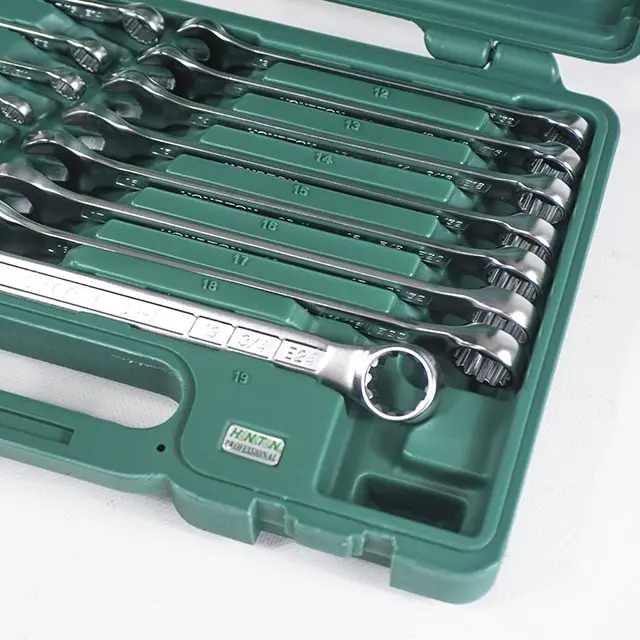 Sada očkoplochých klíčů vyhnutých 6-19 mm 14 dílů