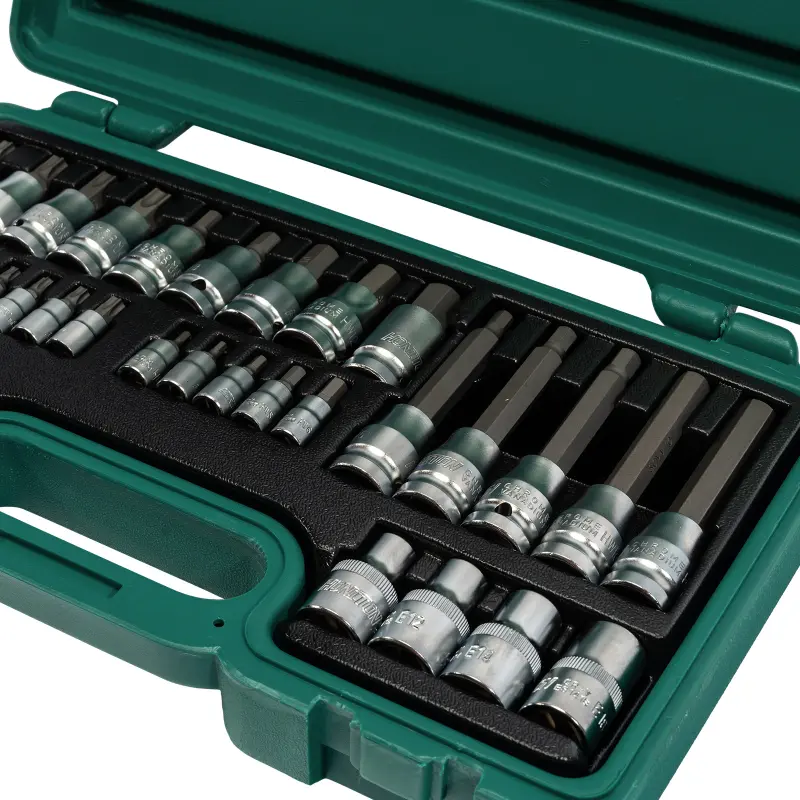 Sada nástavců TRX, IMBUS 1/4”-1/2” 39 dílů