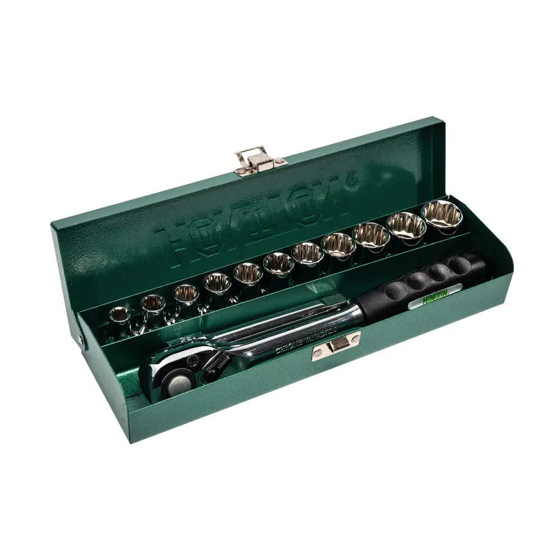 Sada dvanáctihranných hlavic 1/2” 13 dílů