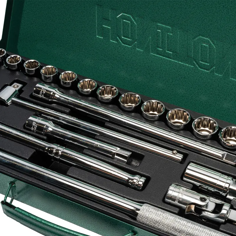 Sada dvanáctihranných hlavic 1/2” 25 dílů