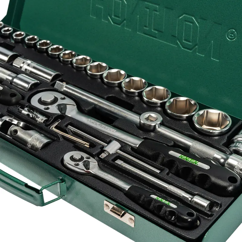 Sada hlavic 1/4”-1/2” 59 dílů