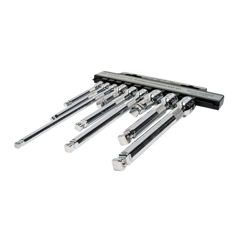 Sada prodloužení 1/4”-3/8”-1/2” 9 dílů - výkyvné