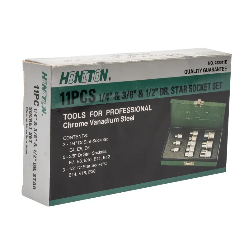 Sada hlavic TRX 1/4”- 3/8”-1/2” 11 dílů