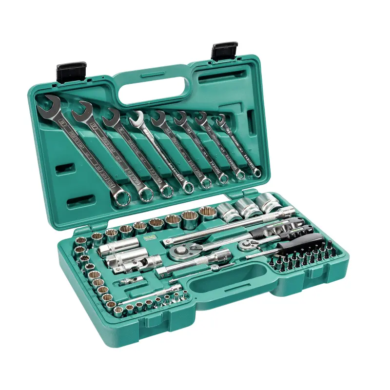 Sada hlavic 1/4”-1/2” 68 dílů