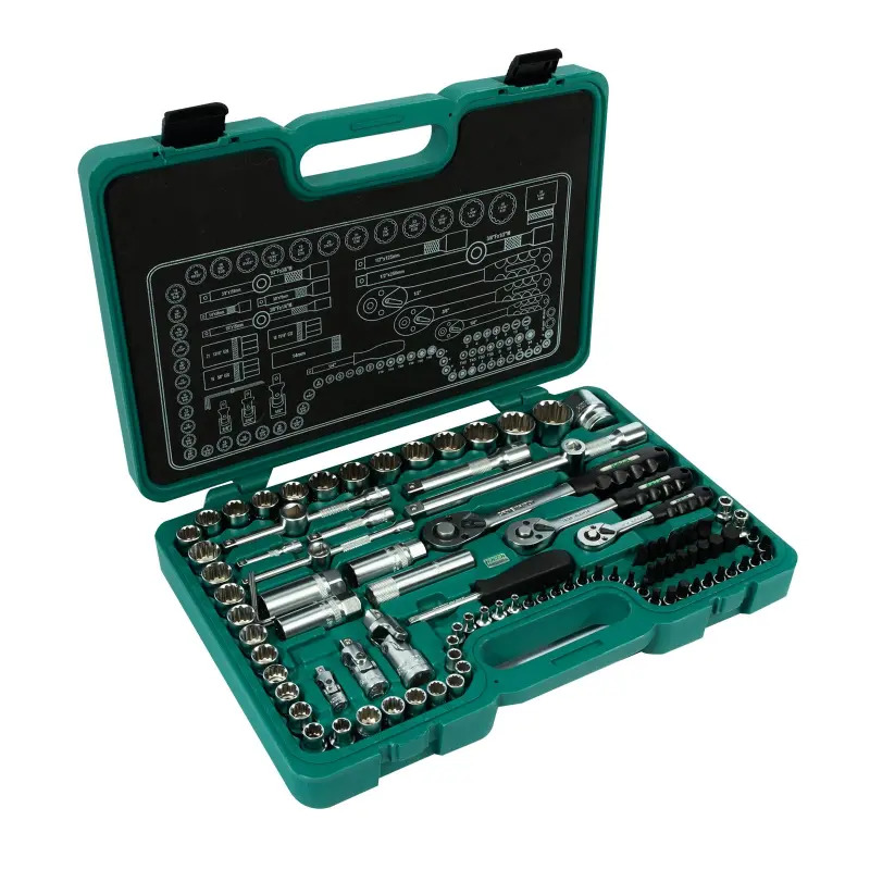 Sada hlavic 1/4”-3/8”-1/2” 99 dílů (H4399)