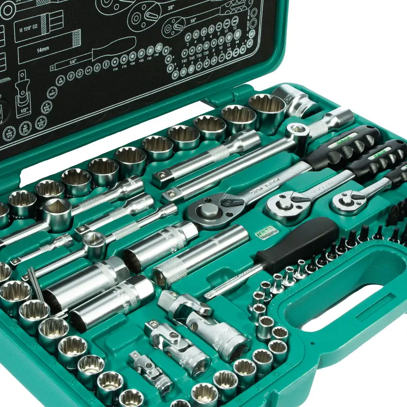 Sada hlavic 1/4”-3/8”-1/2” 99 dílů (H4399)