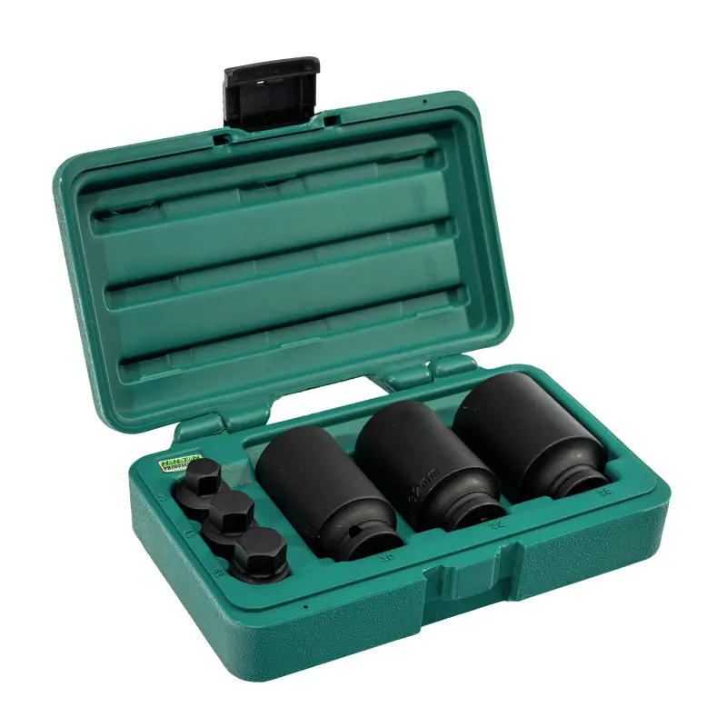 Sada hlavic průmyslových úderových 1/2” 6 dílů