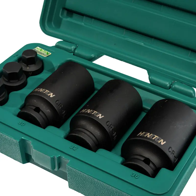 Sada hlavic průmyslových úderových 1/2” 6 dílů